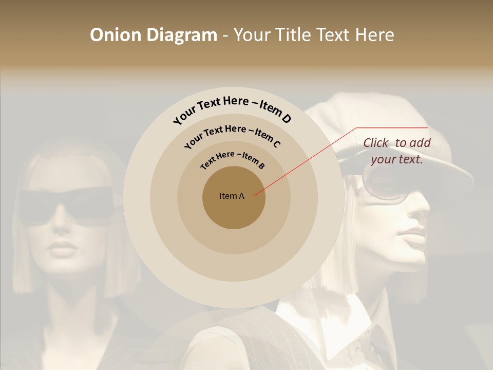 Fashion People Fashionable PowerPoint Template