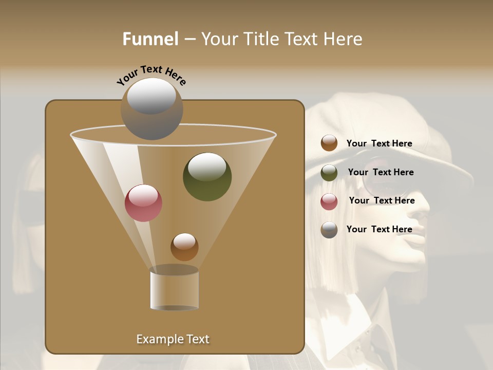 Fashion People Fashionable PowerPoint Template