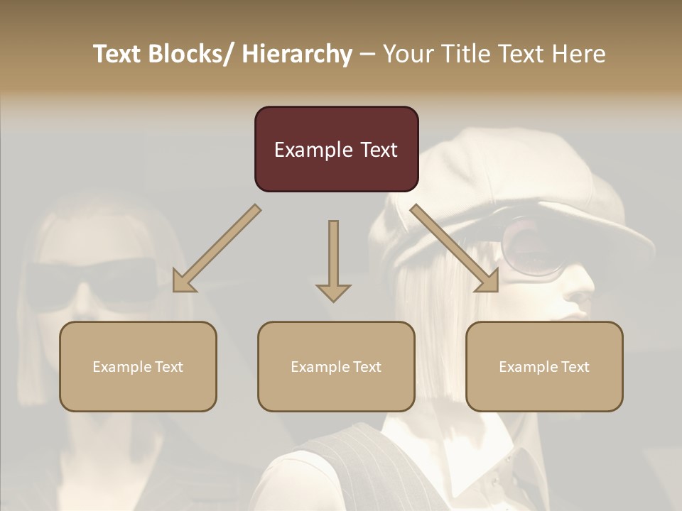 Fashion People Fashionable PowerPoint Template