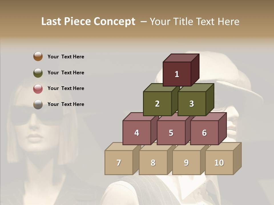 Fashion People Fashionable PowerPoint Template