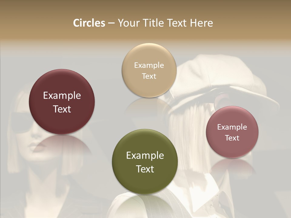 Fashion People Fashionable PowerPoint Template