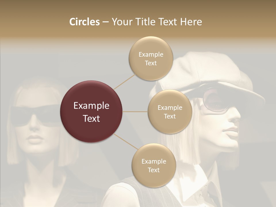 Fashion People Fashionable PowerPoint Template