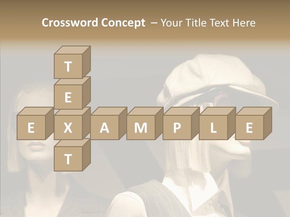 Fashion People Fashionable PowerPoint Template