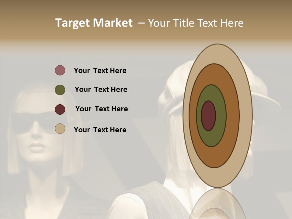 Fashion People Fashionable PowerPoint Template