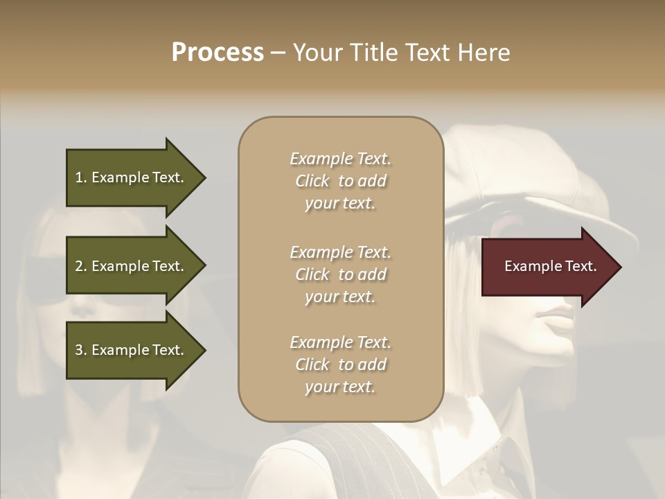 Fashion People Fashionable PowerPoint Template