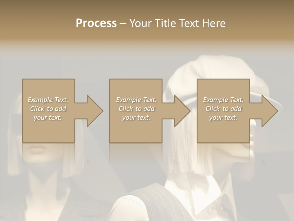 Fashion People Fashionable PowerPoint Template