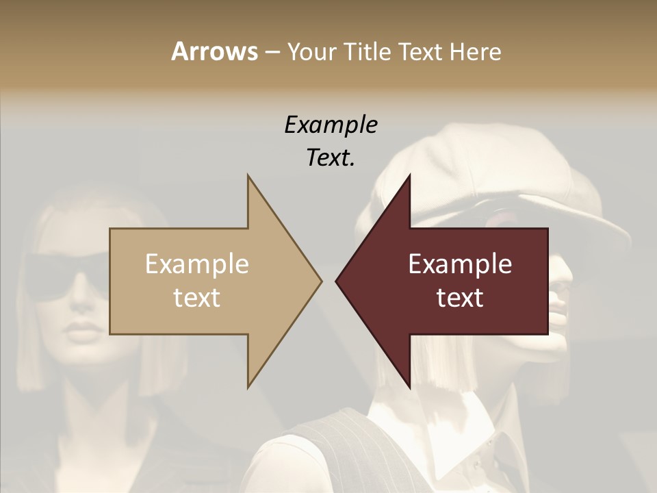 Fashion People Fashionable PowerPoint Template