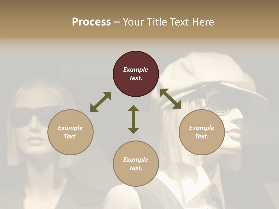 Fashion People Fashionable PowerPoint Template