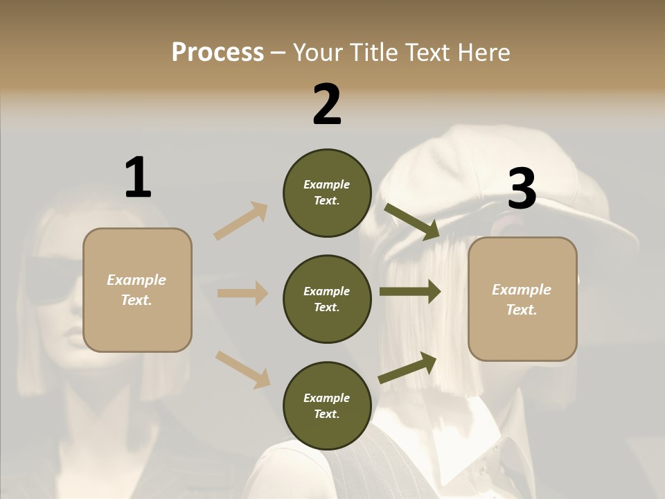 Fashion People Fashionable PowerPoint Template