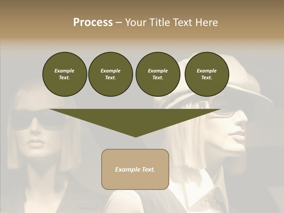 Fashion People Fashionable PowerPoint Template