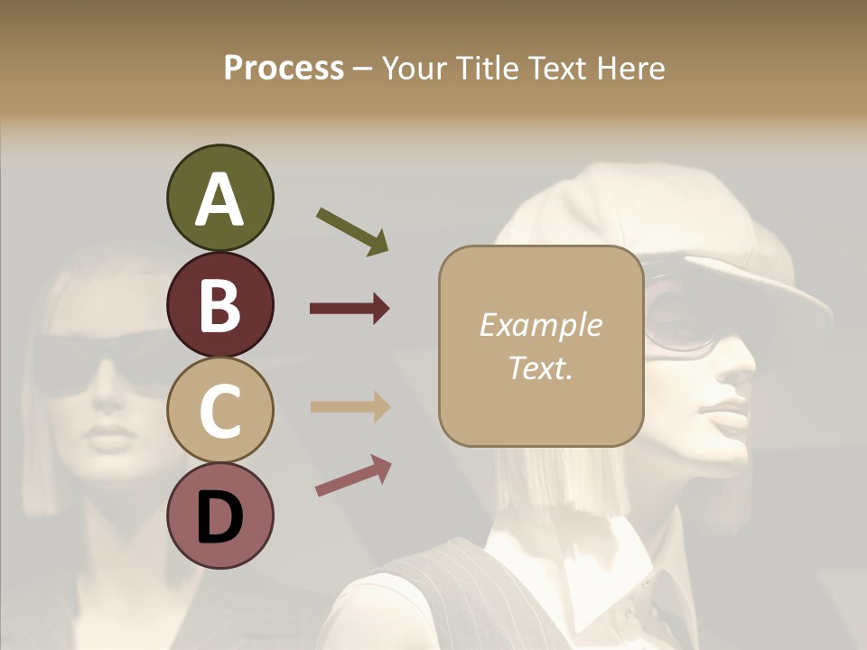 Fashion People Fashionable PowerPoint Template