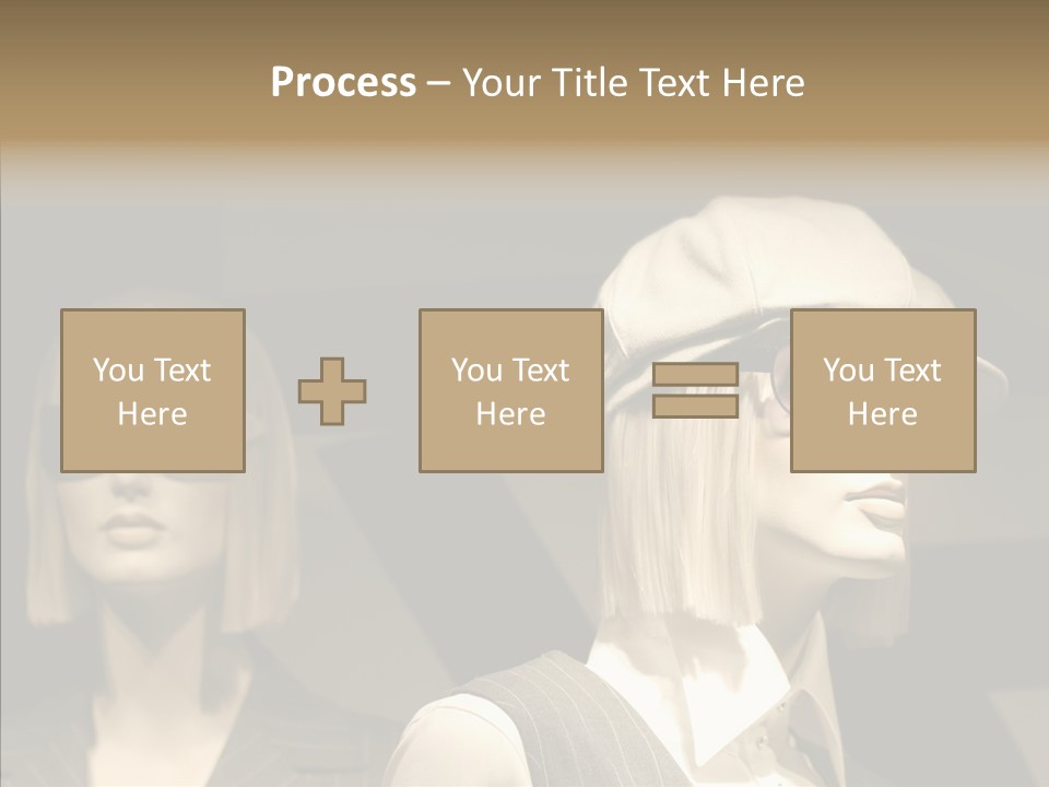 Fashion People Fashionable PowerPoint Template