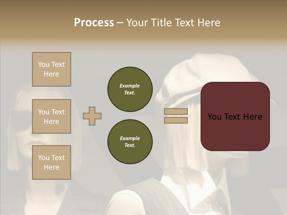 Fashion People Fashionable PowerPoint Template