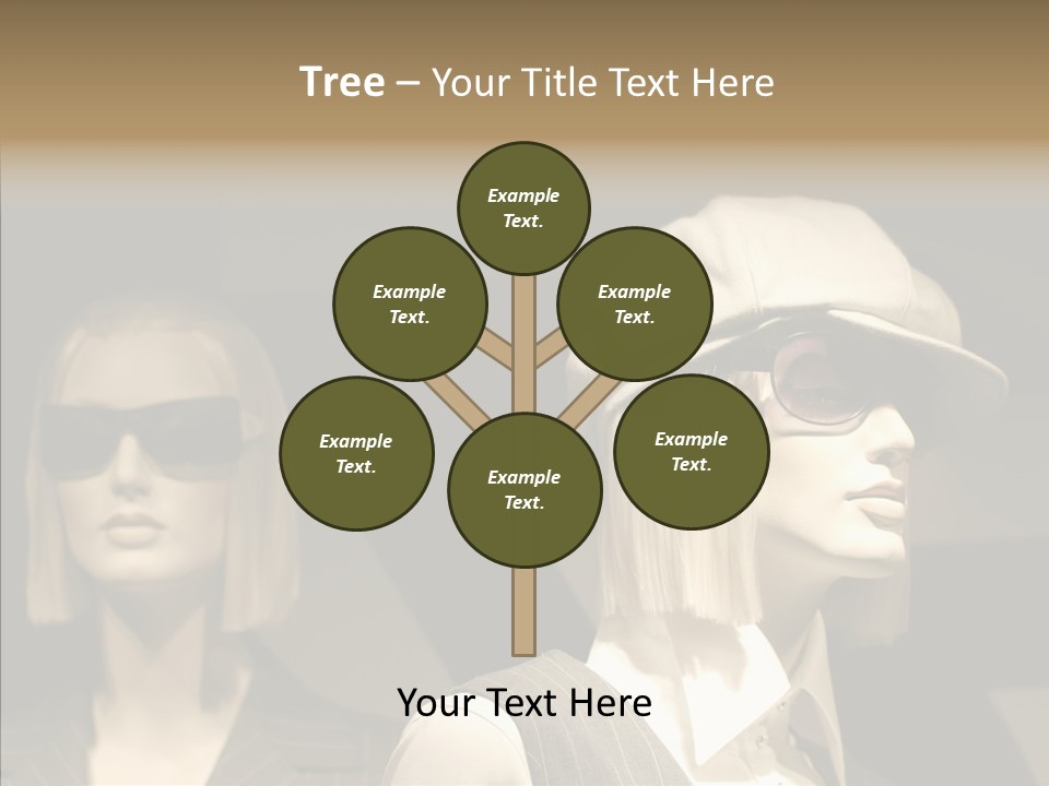 Fashion People Fashionable PowerPoint Template