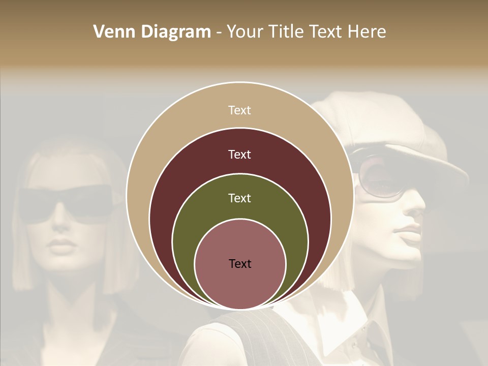 Fashion People Fashionable PowerPoint Template