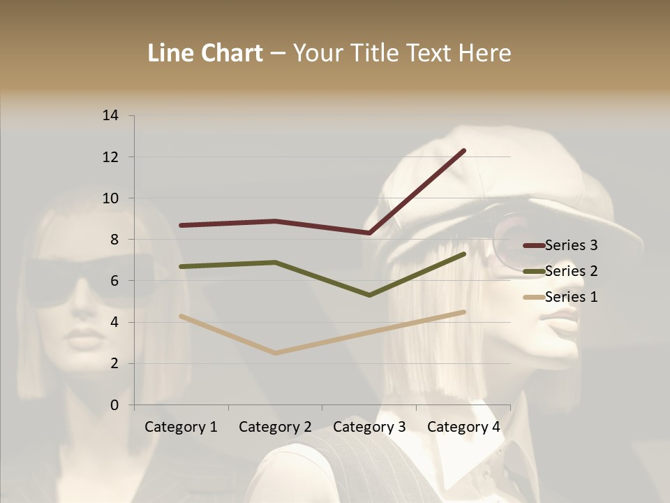 Fashion People Fashionable PowerPoint Template