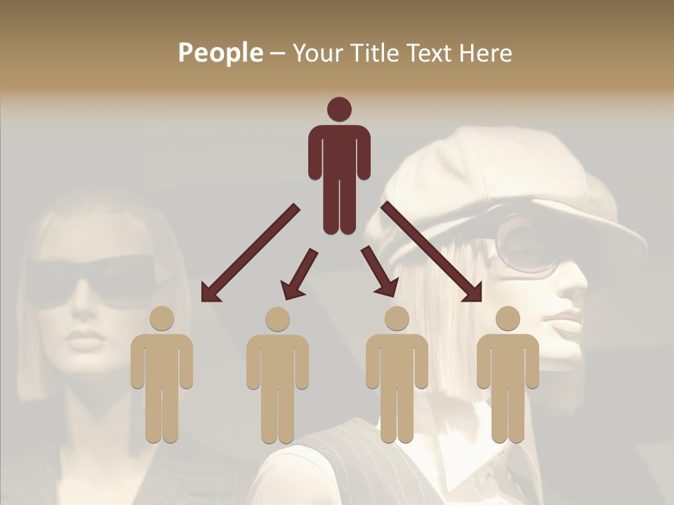 Fashion People Fashionable PowerPoint Template