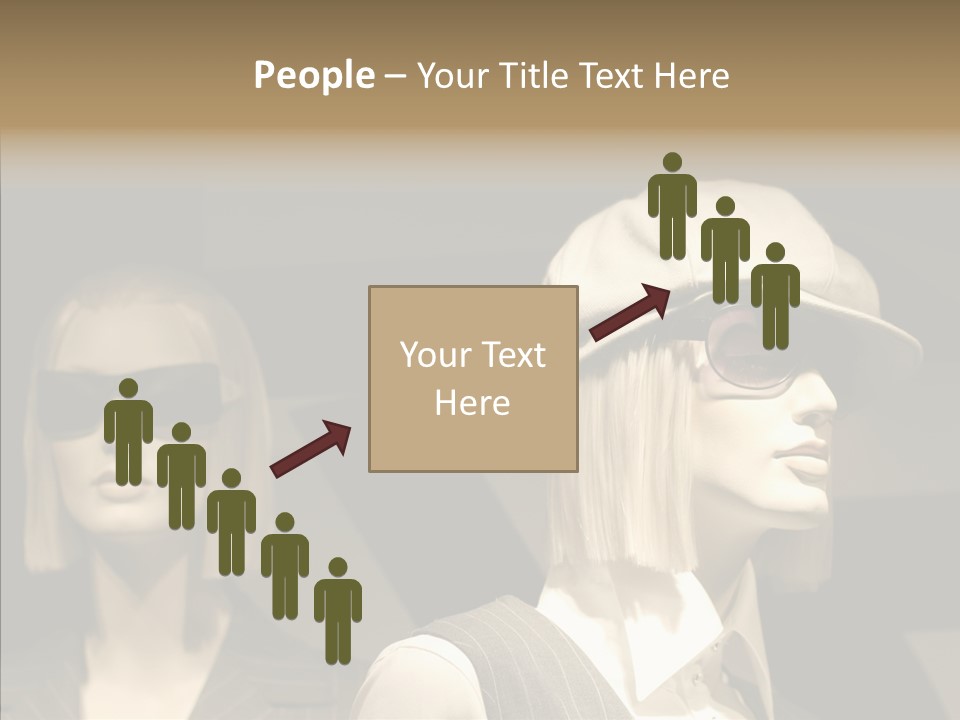 Fashion People Fashionable PowerPoint Template