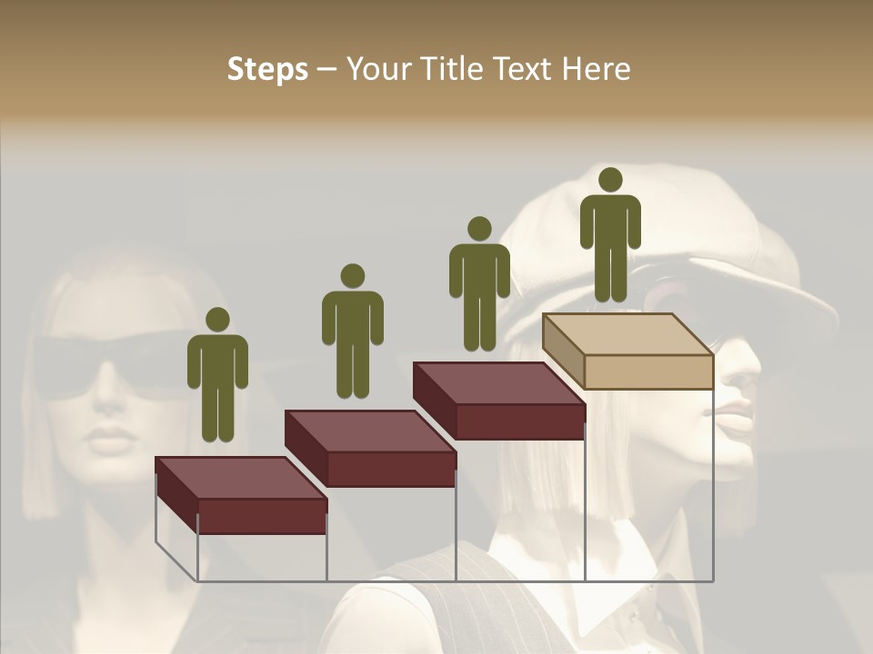 Fashion People Fashionable PowerPoint Template