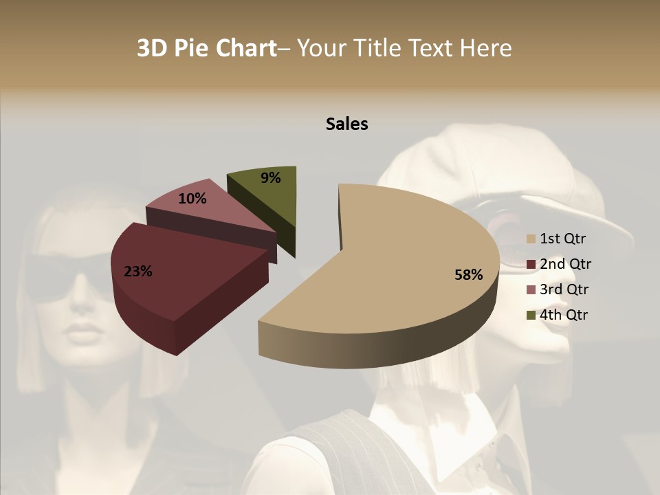 Fashion People Fashionable PowerPoint Template