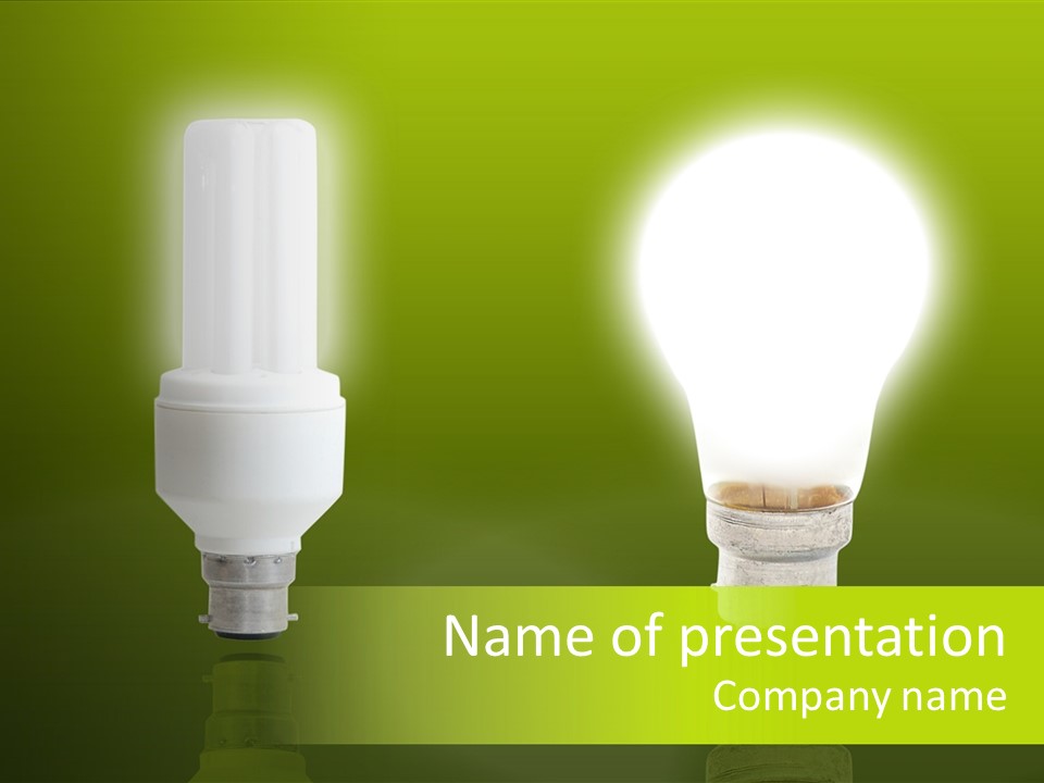 Conserve Old Gradient PowerPoint Template