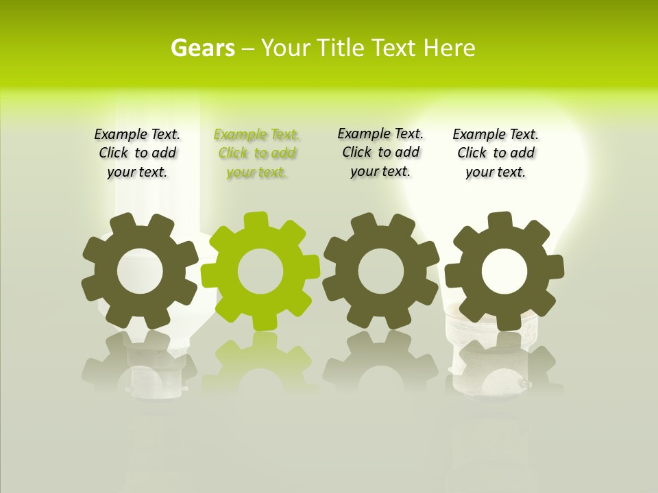 Conserve Old Gradient PowerPoint Template