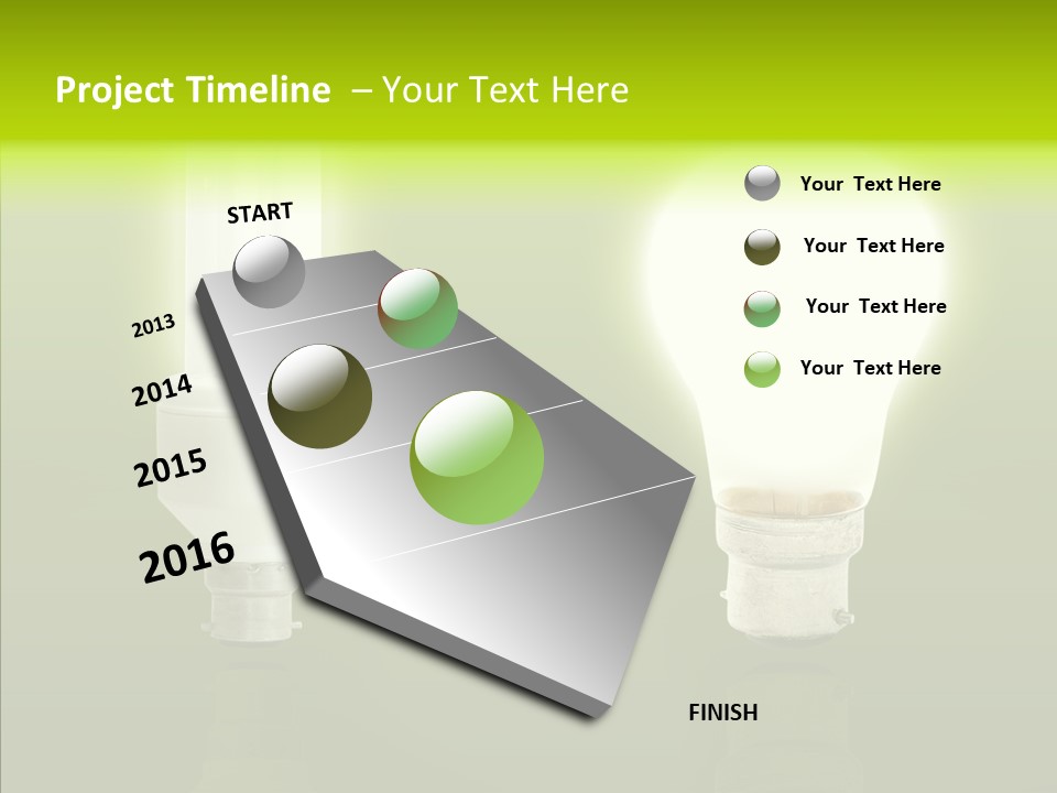 Conserve Old Gradient PowerPoint Template