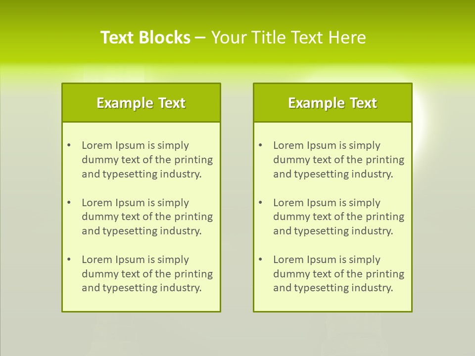 Conserve Old Gradient PowerPoint Template