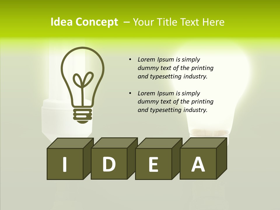 Conserve Old Gradient PowerPoint Template