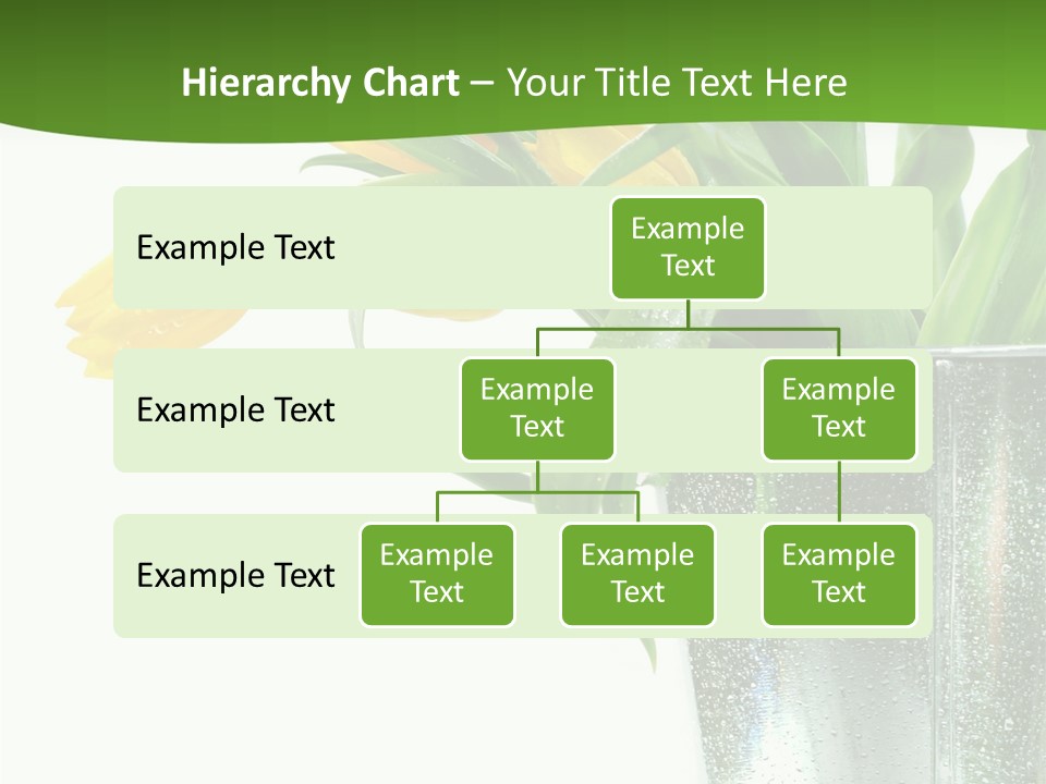 Bright Romantic Tulip PowerPoint Template