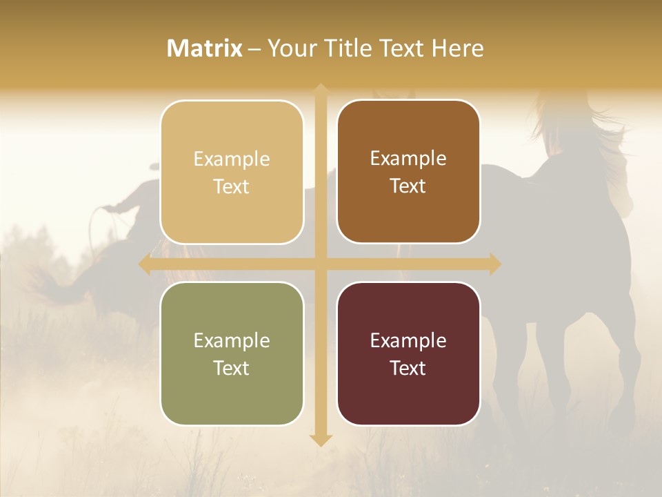 Tail Seasonal Mane PowerPoint Template