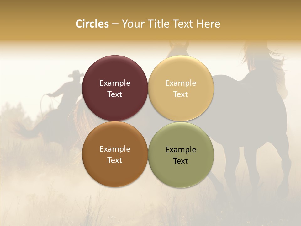 Tail Seasonal Mane PowerPoint Template