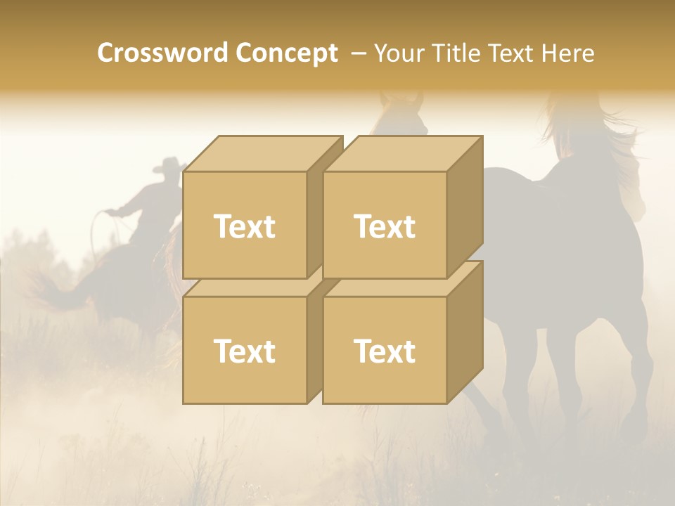 Tail Seasonal Mane PowerPoint Template