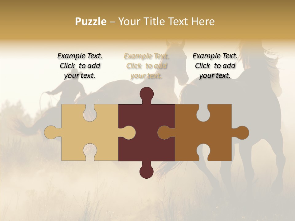 Tail Seasonal Mane PowerPoint Template