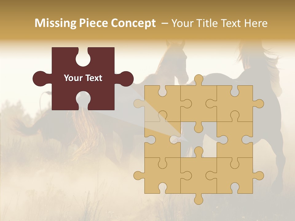 Tail Seasonal Mane PowerPoint Template