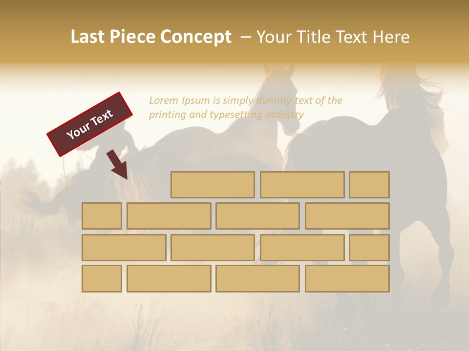 Tail Seasonal Mane PowerPoint Template