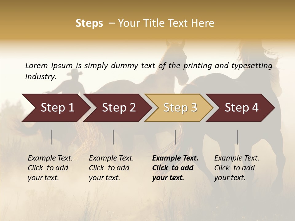 Tail Seasonal Mane PowerPoint Template