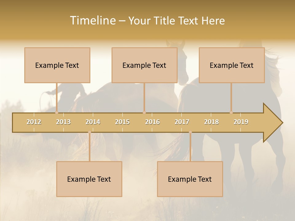 Tail Seasonal Mane PowerPoint Template