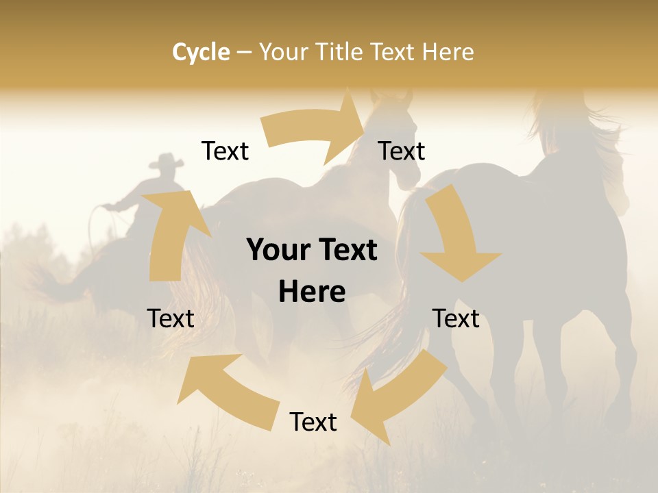 Tail Seasonal Mane PowerPoint Template