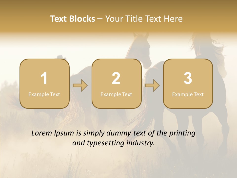 Tail Seasonal Mane PowerPoint Template