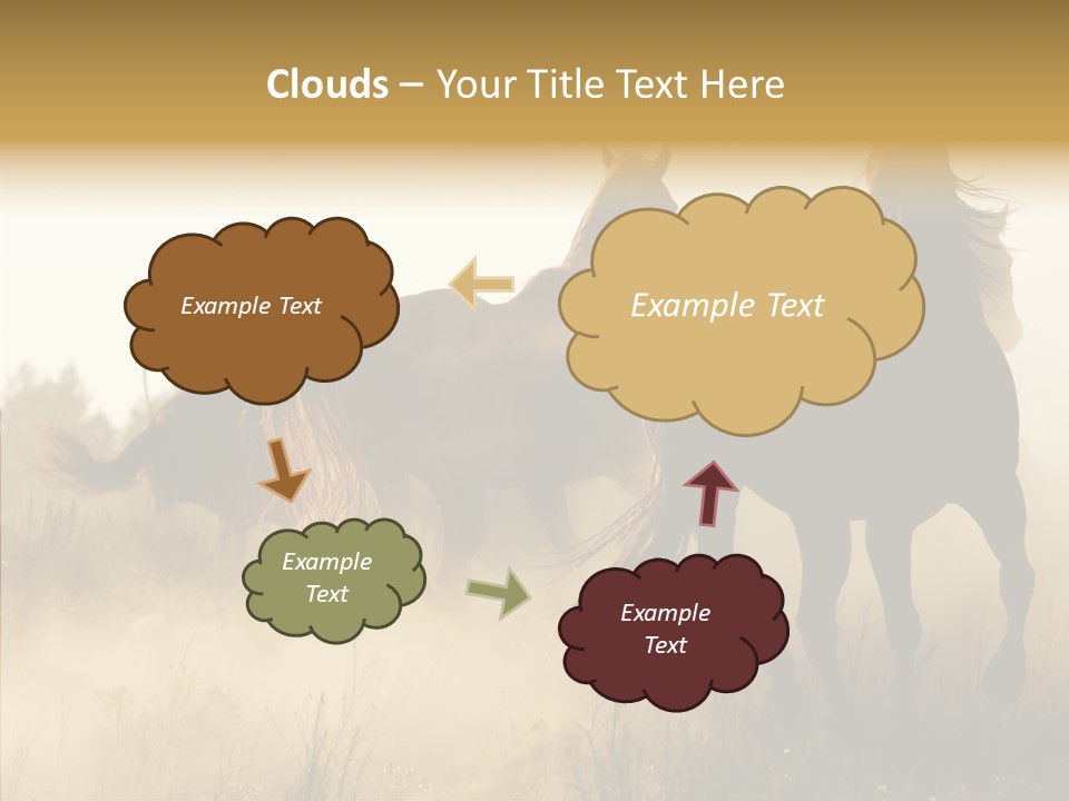 Tail Seasonal Mane PowerPoint Template