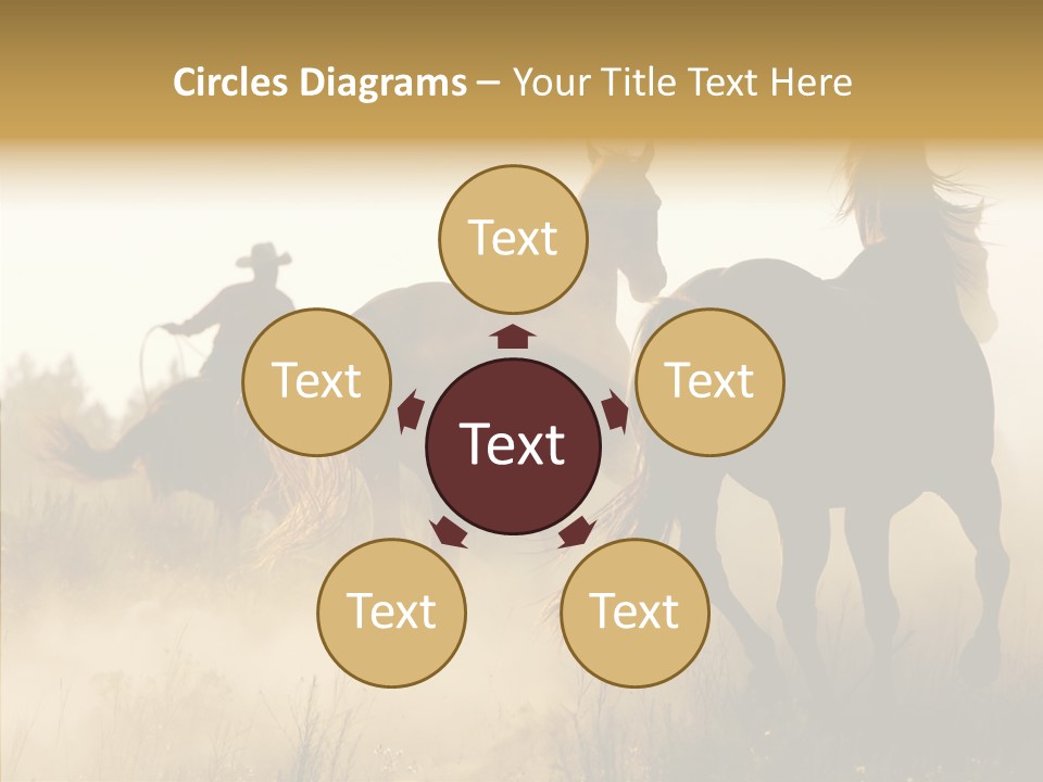 Tail Seasonal Mane PowerPoint Template