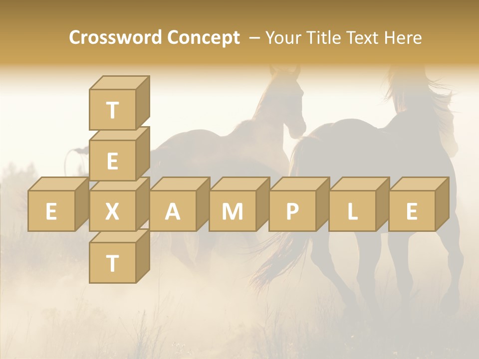 Tail Seasonal Mane PowerPoint Template