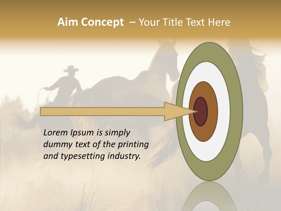 Tail Seasonal Mane PowerPoint Template