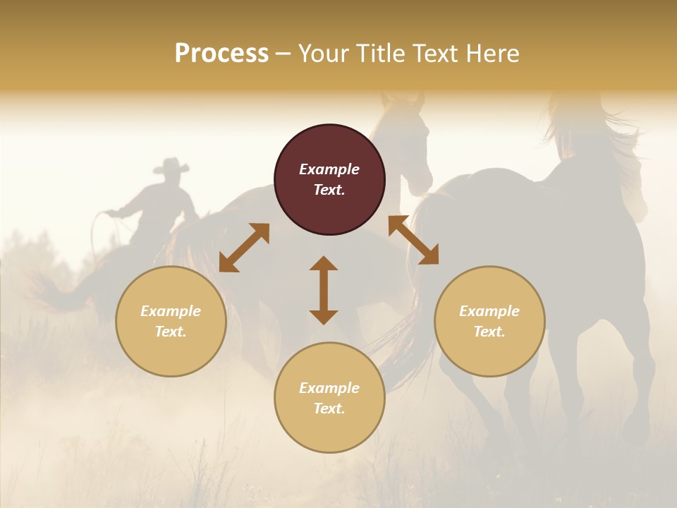 Tail Seasonal Mane PowerPoint Template