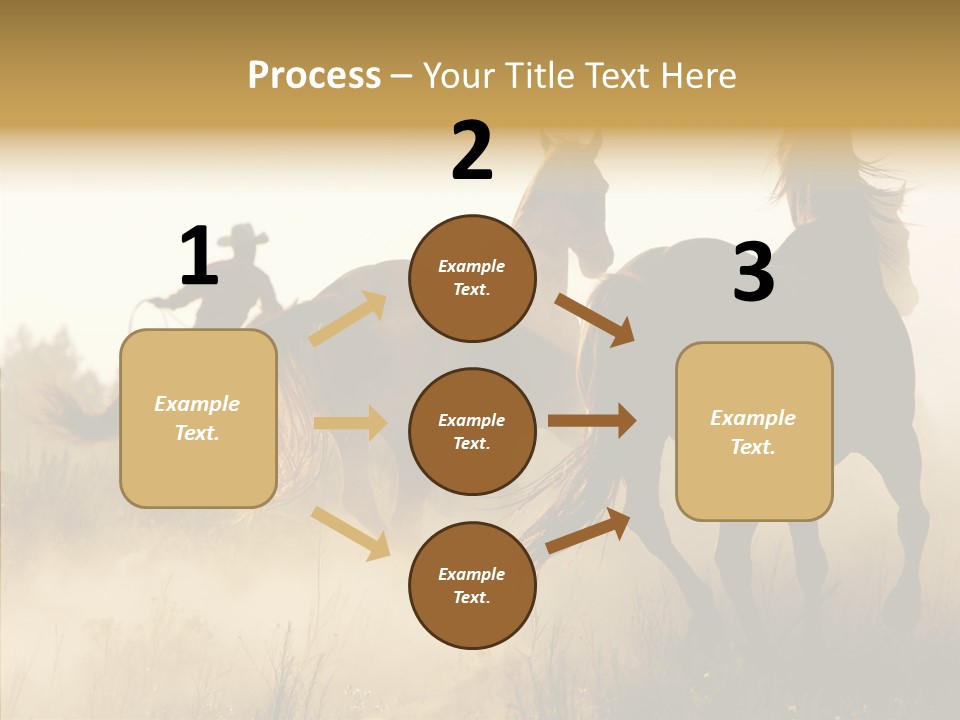 Tail Seasonal Mane PowerPoint Template