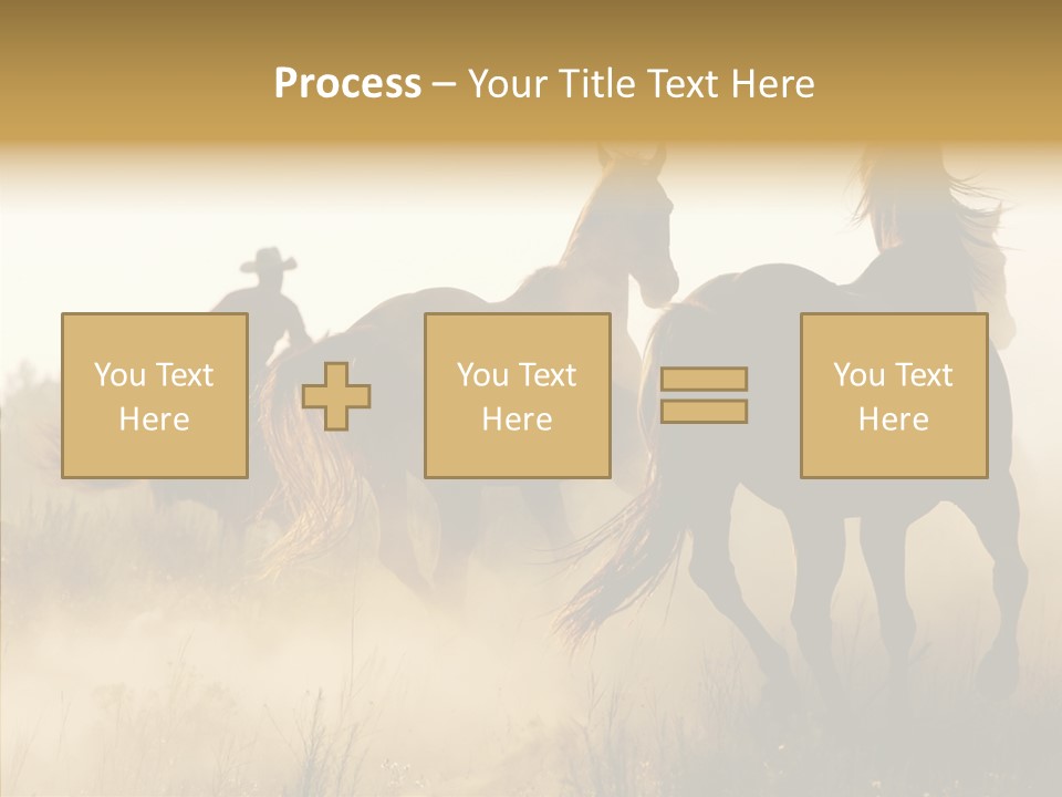 Tail Seasonal Mane PowerPoint Template