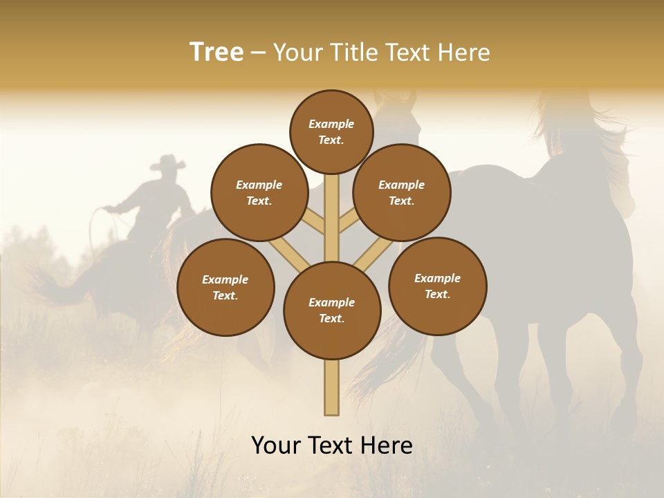 Tail Seasonal Mane PowerPoint Template