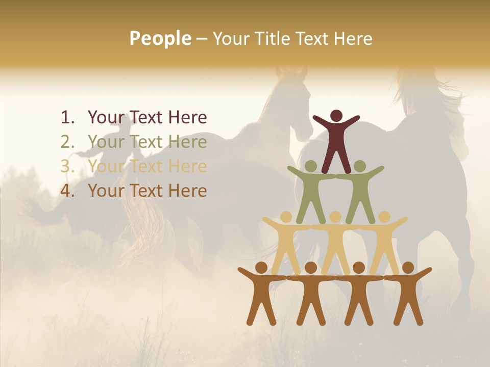 Tail Seasonal Mane PowerPoint Template