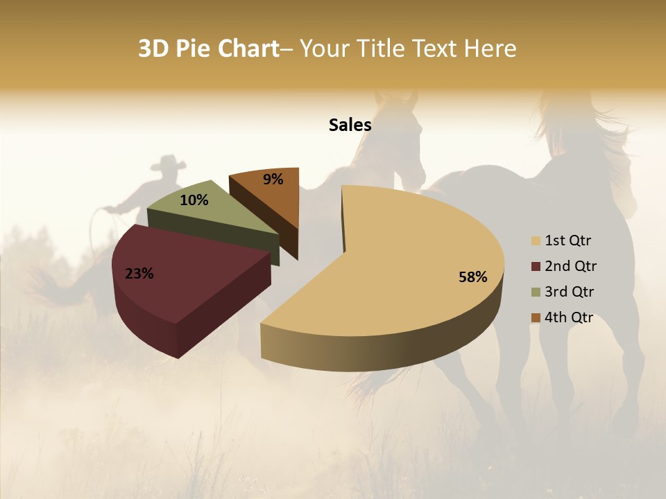 Tail Seasonal Mane PowerPoint Template